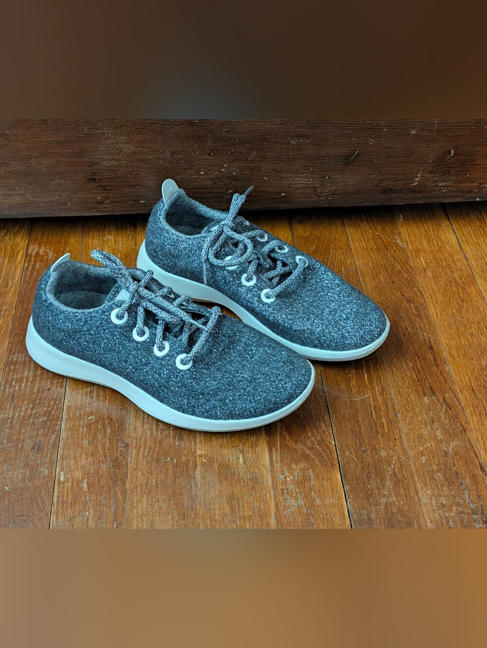 Allbirds Wool Runners Natural Grey Light Grey Sole Women’s Size W8